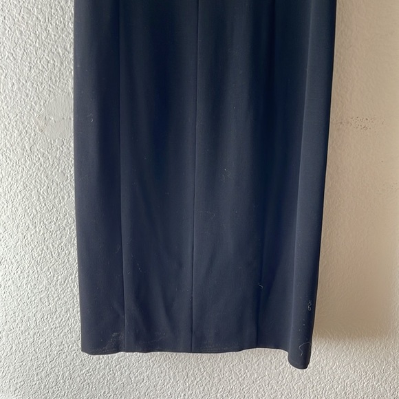 CHANEL Vintage Wool Sheath Dress, Black, L - Picture 7 of 16